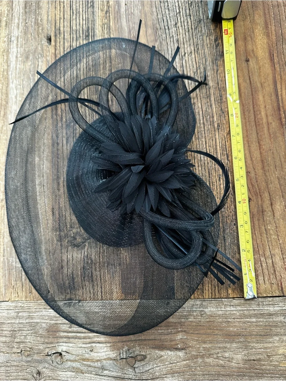 Elegant Black Women's Fascinator Hat
